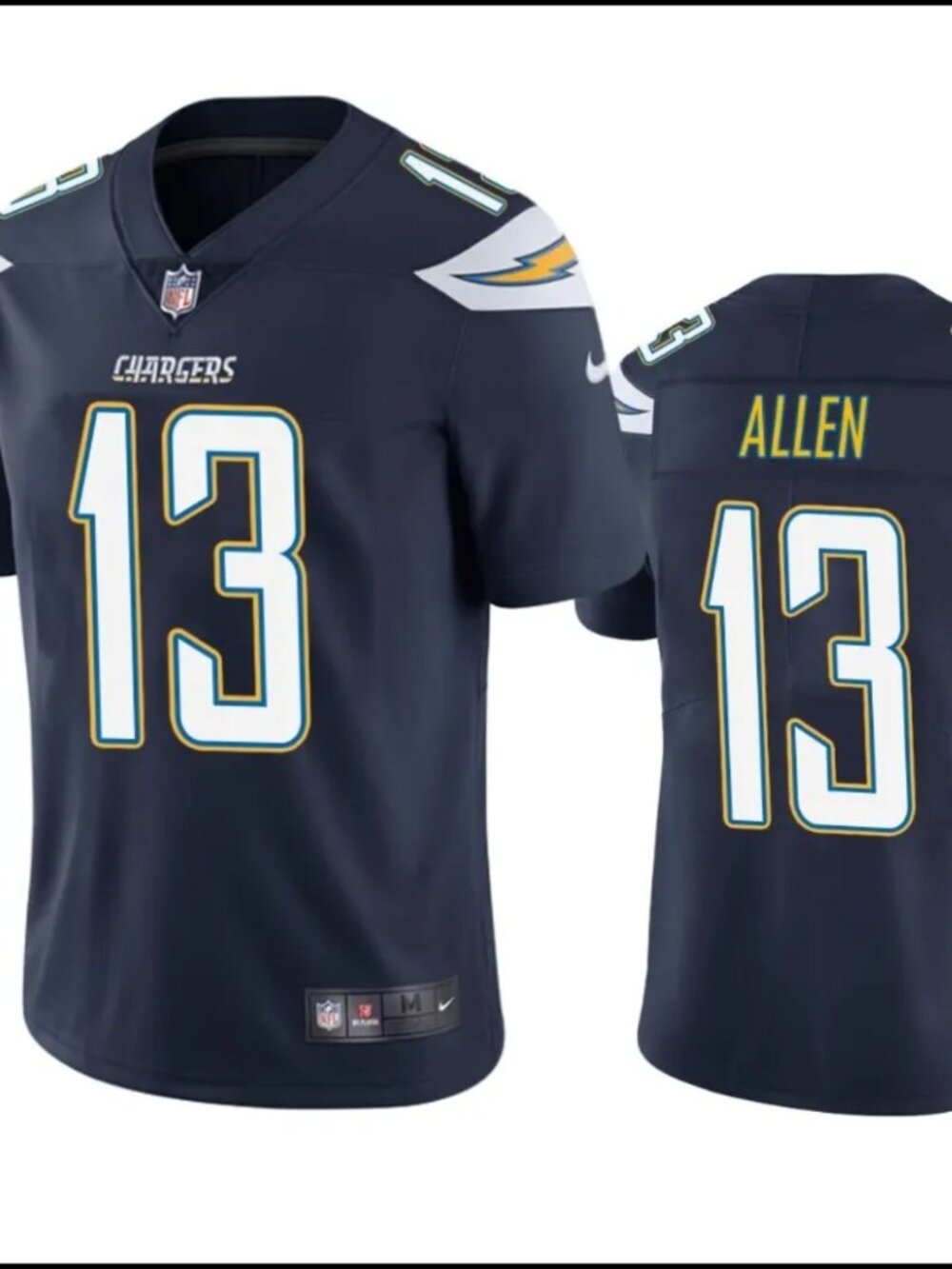 Men's Nike Los Angeles Chargers Keenan Allen #13 Football Jersey- Size M (468965